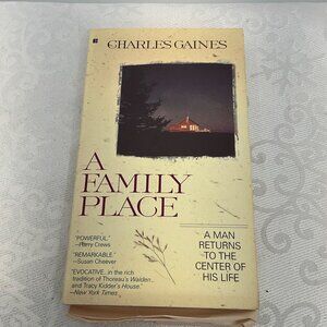 A Family Place By Charles Gaines Paperback Book‎